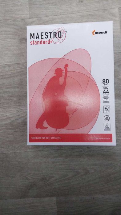Папір А4 MAESTRO Standard+