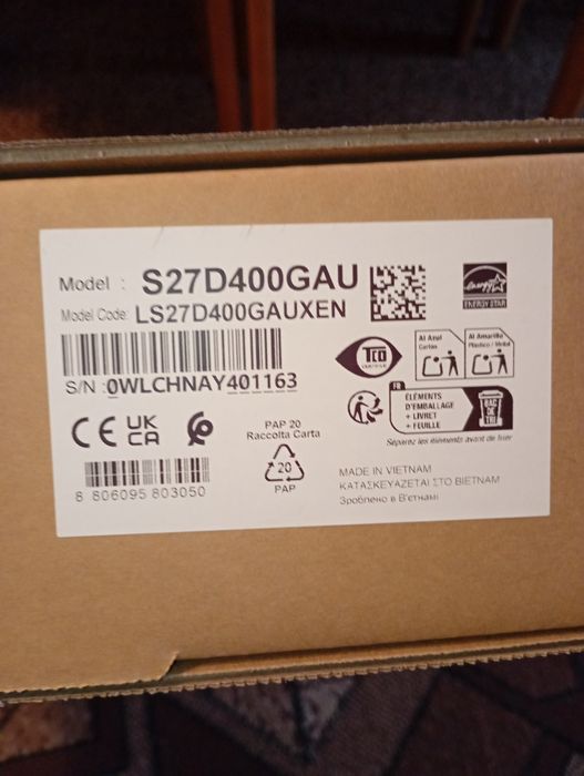 Monitor FullHD Samsung 27"