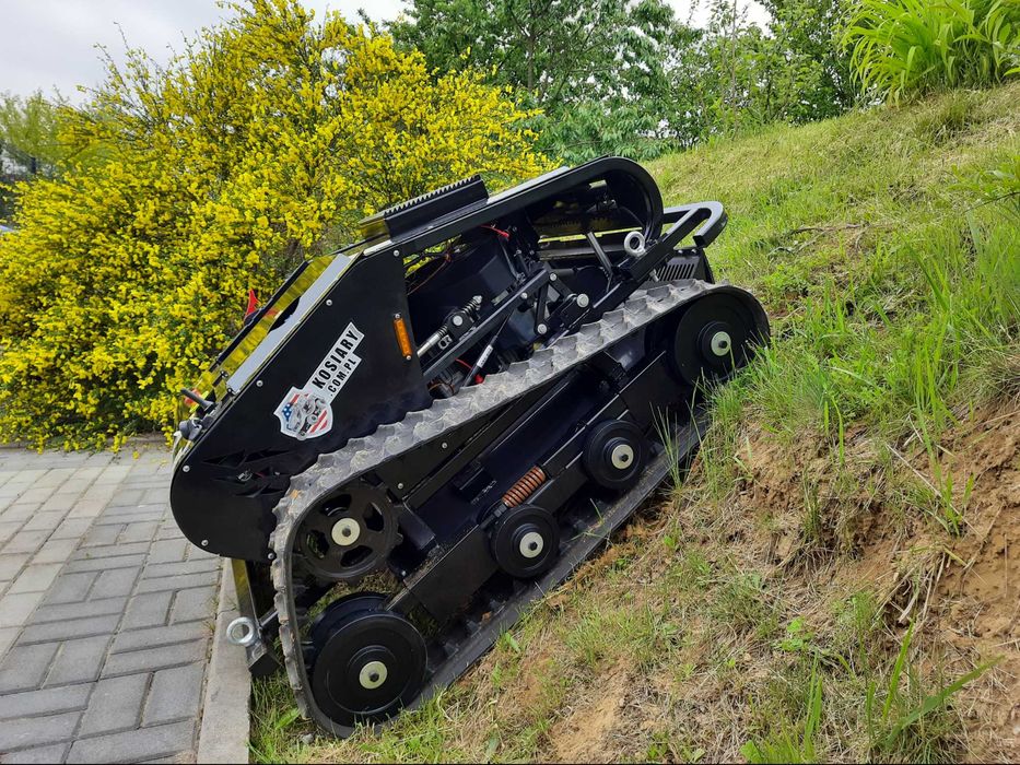 ROBOT SPARTAN GT800Traktorek Kosiarka Gąsienicowa Zdalnie Sterowana 23KM na pilota 2 cylindry