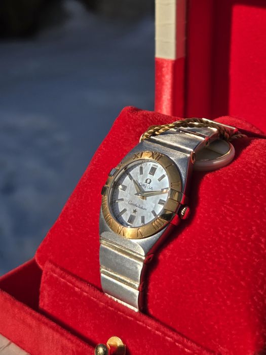 Omega Constellation 24mm 1381.70 Duble Edge Bicolor 18k Full Set