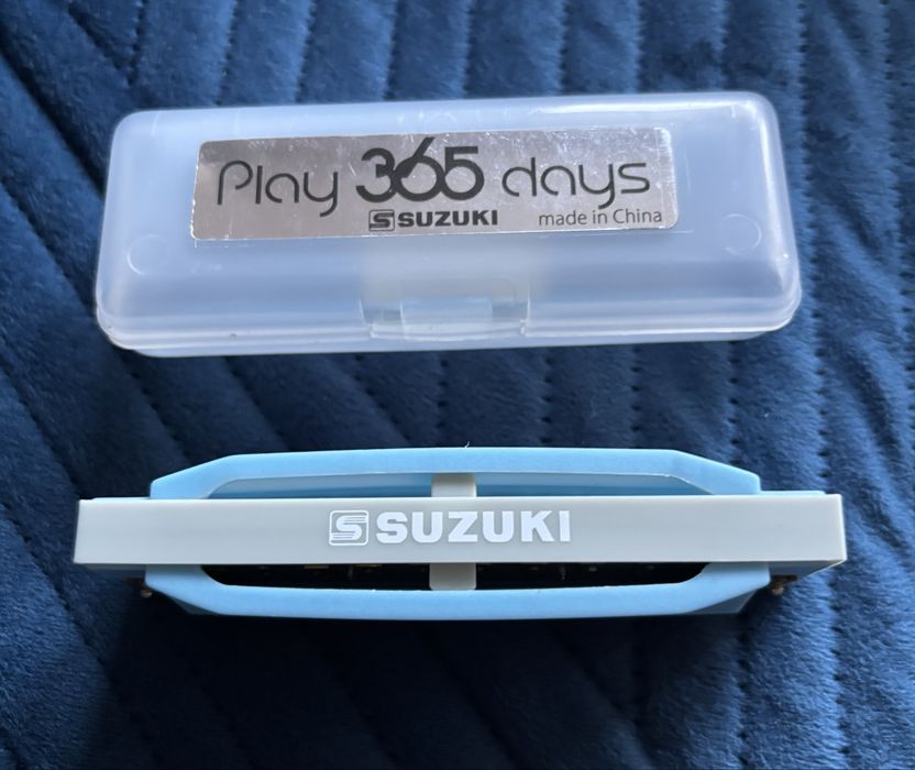Harmonijka ustna Suzuki w etui cena 25 zł