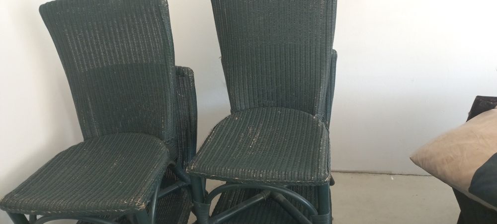 Fotele ogrodowe krzesła komplet 4 sztuki