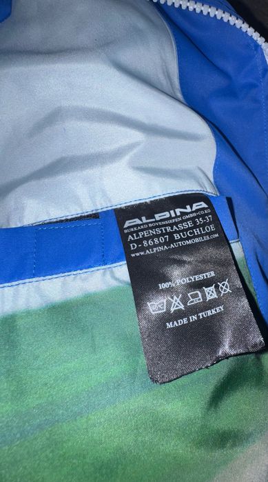 Kurtka ALPINA  dla fanów motoryzacji Jak nowa
