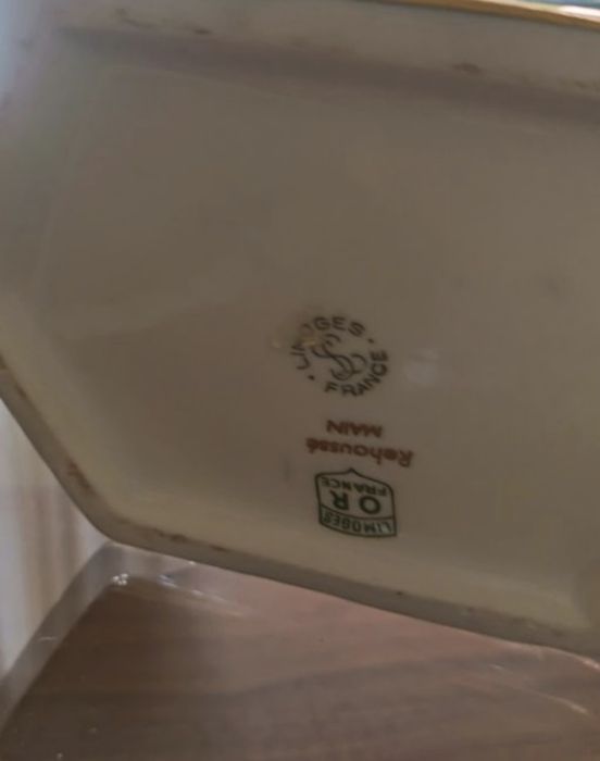 Pote porcelana de Limoges