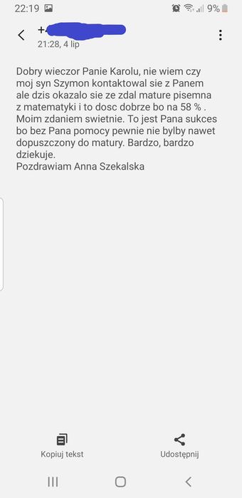Naucz się ze mną matematyki!. Korepetycje matematyka. Poprawki matury, nabór!