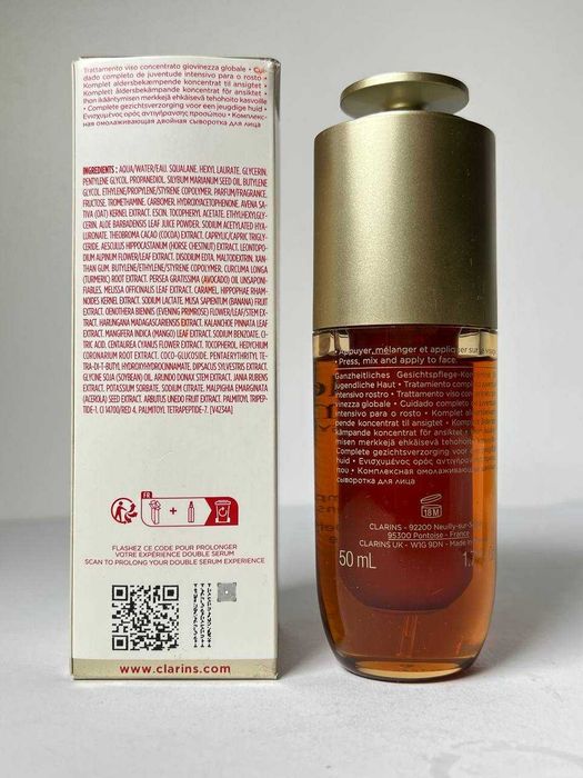 Сироватка для обличчя Clarins Double