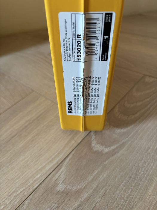 Giętarka do rur Rems Swing set