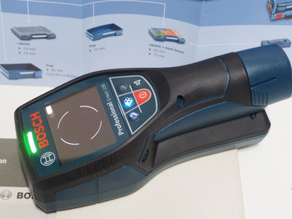 BOSCH D-TECT 120 wykrywacz detektor czujnik 10,8v 12v hilti milwaukee