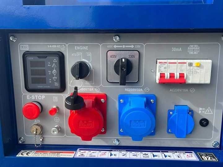 Diesel agregat prądotwórcz Ford FDT10200SE 8kW wysylka POBRANIE!