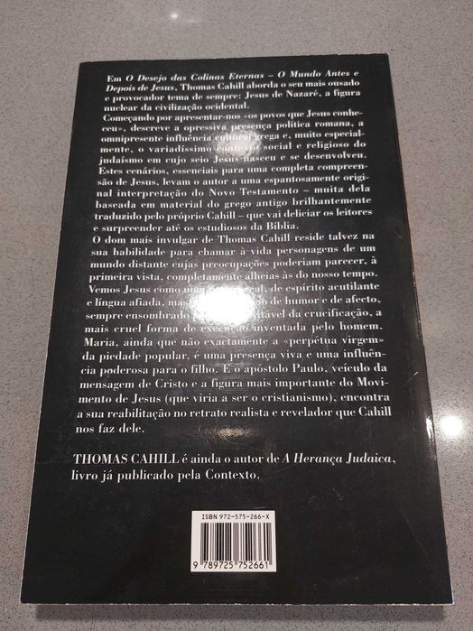 Thomas Cahill - O Desejo das Colinas Eternas (PORTES GRATIS)