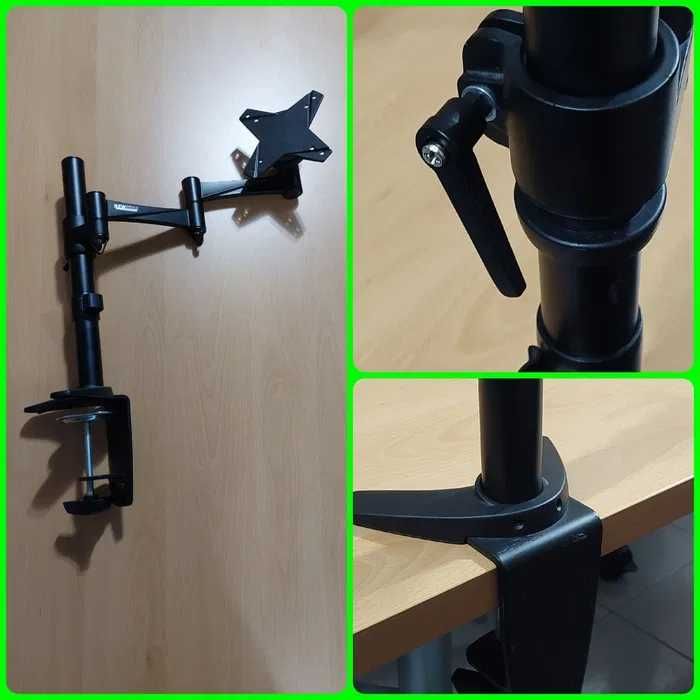 Suporte Mesa Monitor 10" 30" NEWSTAR FPMA-D1330 Ajustável Secretária