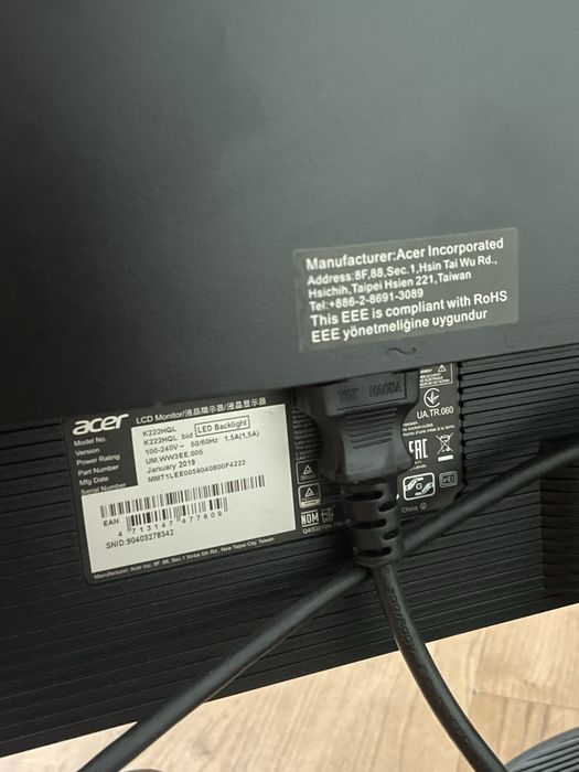 Monitor acer  em excelente estado