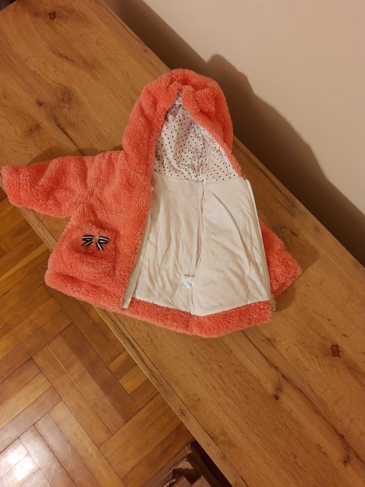 Cieplutko bluza niemowlęca różowa roz 62 dla dziewczynki