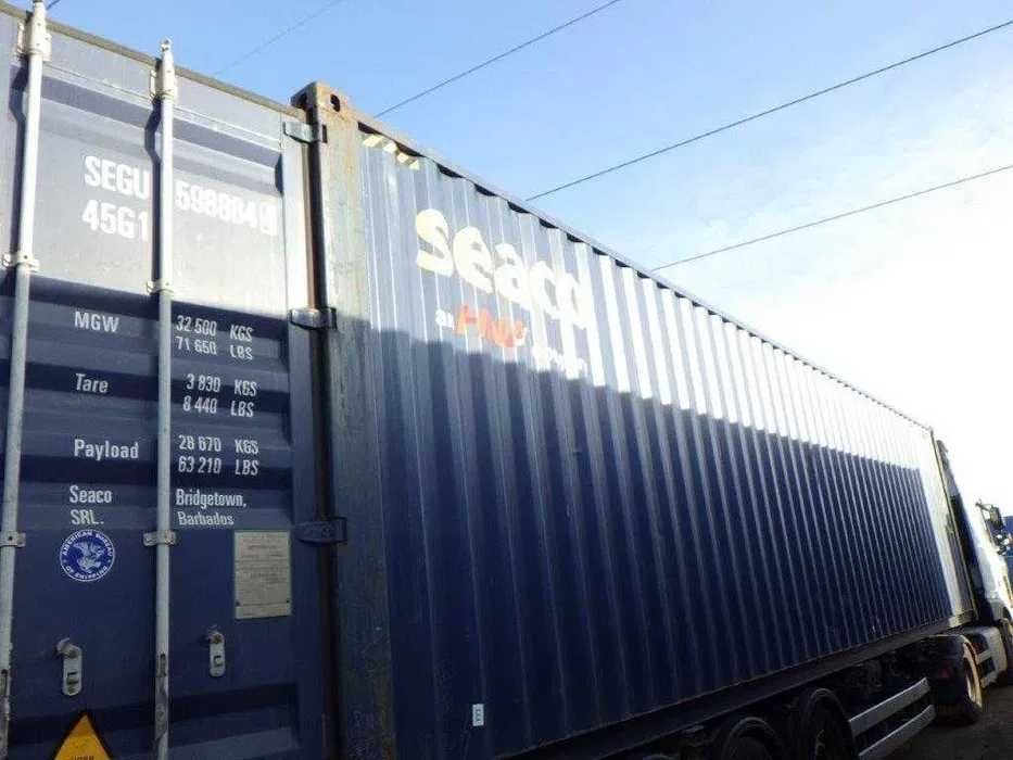 Kontener morski 40 DV/HC, 12metrowy, magazynowy - tani transport!