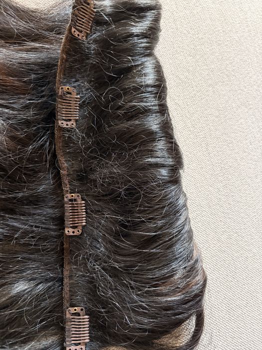 Extensões de Cabelo - Cor Preto/Cstanho Chocolate