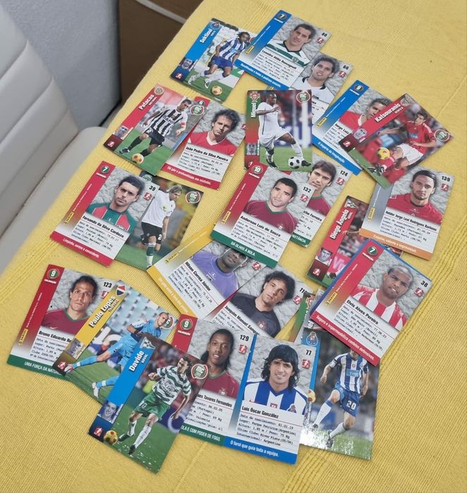 Colecão de Futebol Antigos alguns Jogadores