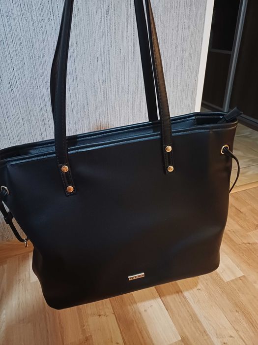 Torba czarna pojemna wittchen
