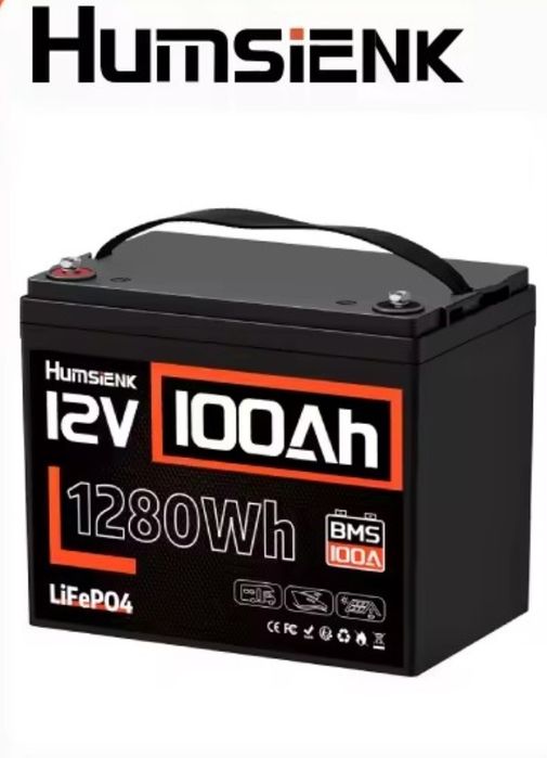Акумулятор Humsienk 12V 100Ah LiFePo4