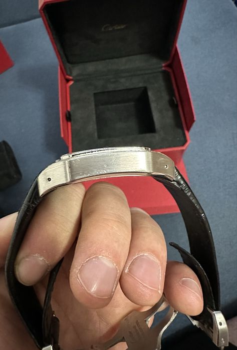 Zegarek Cartier Santos 100xl Iced