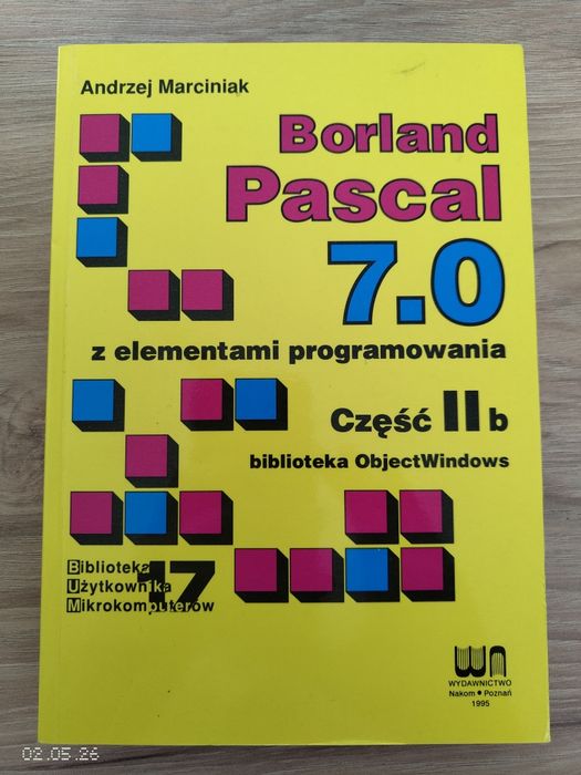 Borland Pascal 7.0 cześć II (trzy książki)