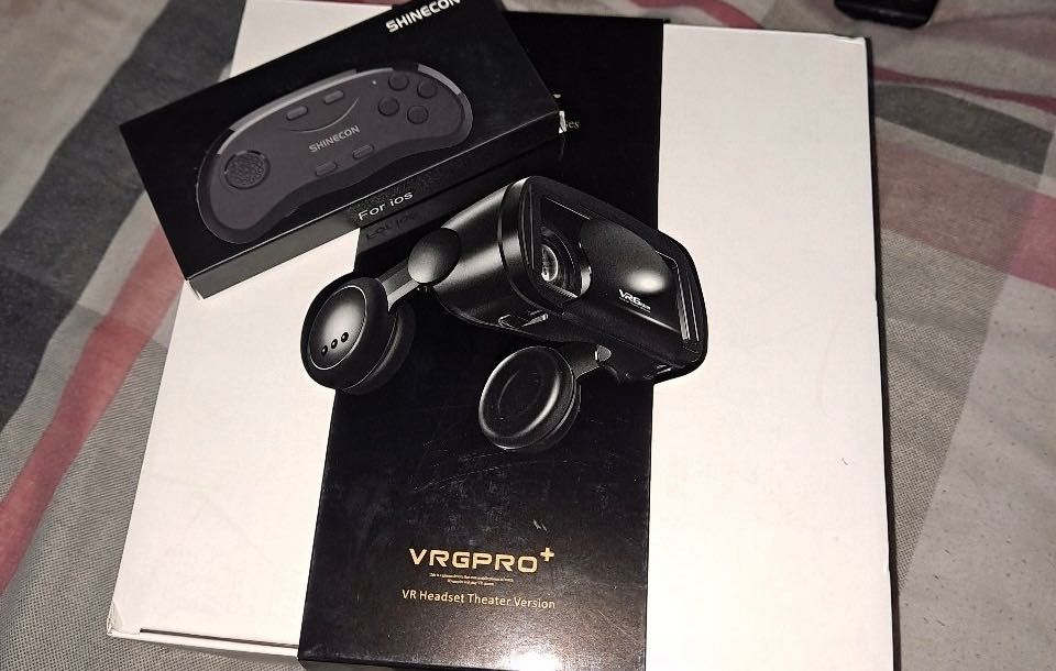 Okulary VR do wirtualnej rzeczywistości gogle 3D VRG PRO
