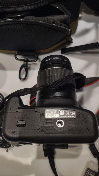 Canon Eos 1200D 18-55, Tamron 70-300, filtry, karty SD, statyw