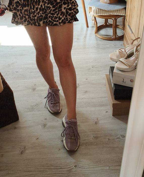 Buty Steve Madden sneakersy fioletowe