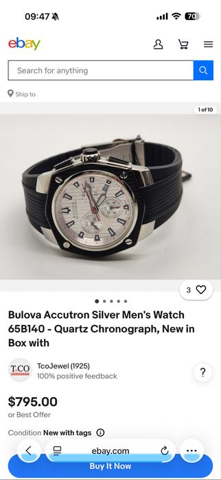 СРОЧНО Bulova Accutron classic оригинал