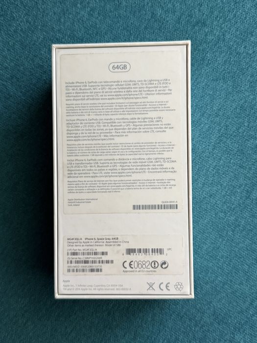 Iphone 6 64 GB caixa