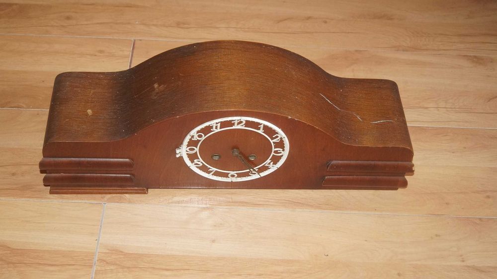 Zegar kominkowy METRON 62 PRL oryginał