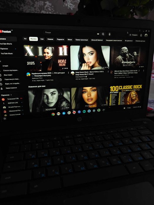 Ноутбук HP Chromebook 14-ca043cl  IPS FullHD + нова батарея 99%