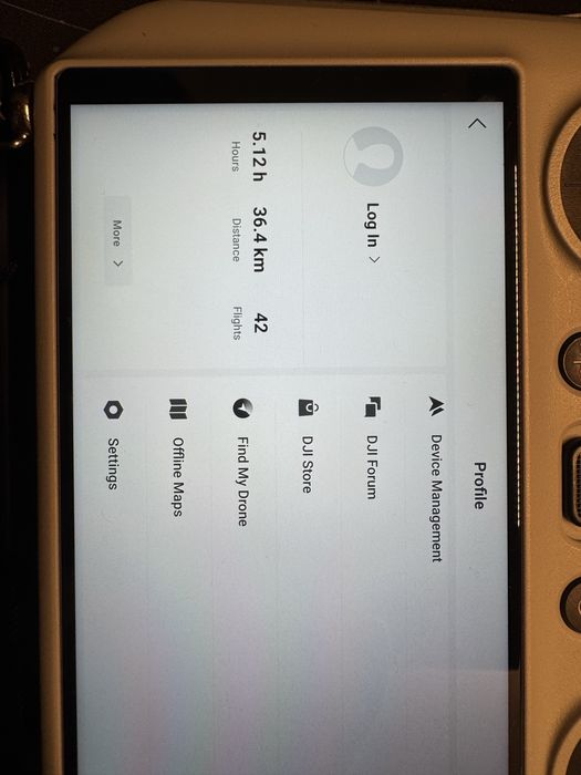 Kontroler DJI RC + niepelny zestaw fly more combo mini 3 pro bez drona