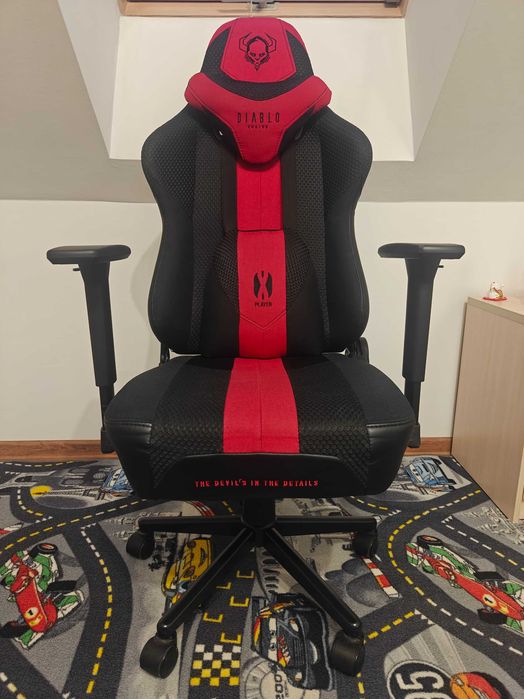 Okazja! Fotel DIABLO CHAIRS X-Player 2.0 Kids Czarno-Czerwony | Łęczyca