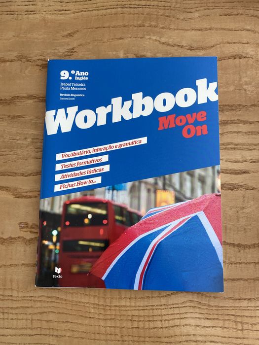 Caderno de Atividades “Workbook Move on” - 9.° ano