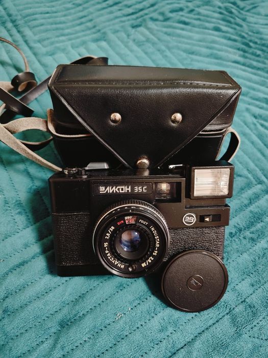 Stary aparat fotograficzny Elicon 35C analogowy. wyrób ZSRR. Okazja