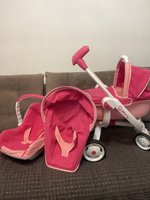 Каляска для ляльок, 3в1 smoby Quinny maxi cosi