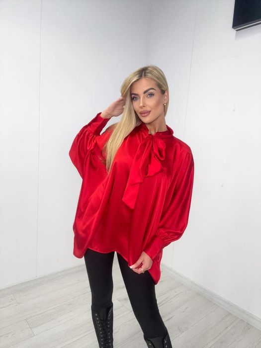 Piękna koszula satynowa z cyrkoniami kolory paparazzi fashion