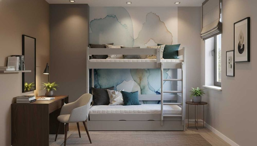 łóżko piętrowe DOMINATOR 80x200 otwierane z pojemnikiem dowolny wymiar