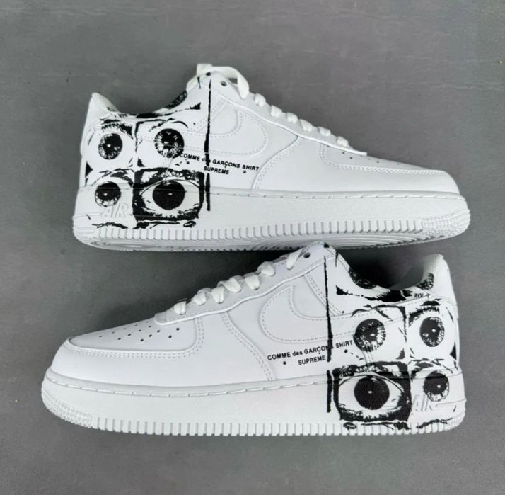 supreme cdg air force 1