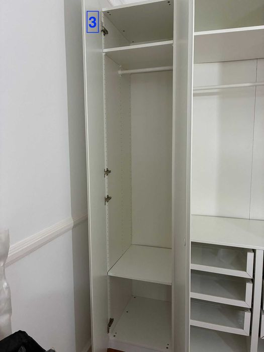 Roupeiros IKEA PAX 2x0,5m + 1x1m (ou individual)