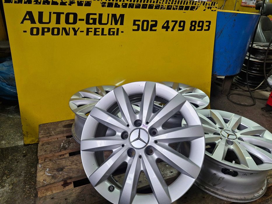 Alufelgi 5x112 16 Mercedes-Benz B-Klasa W246 W242 OE 6.5" x 16" ET49