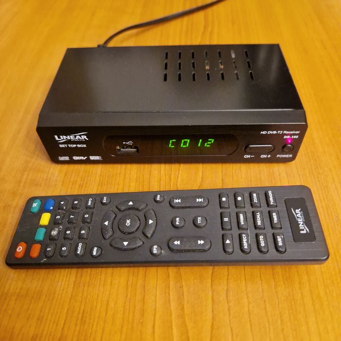Dekoder Tuner HD DVB-T2 Linear Set Top Box