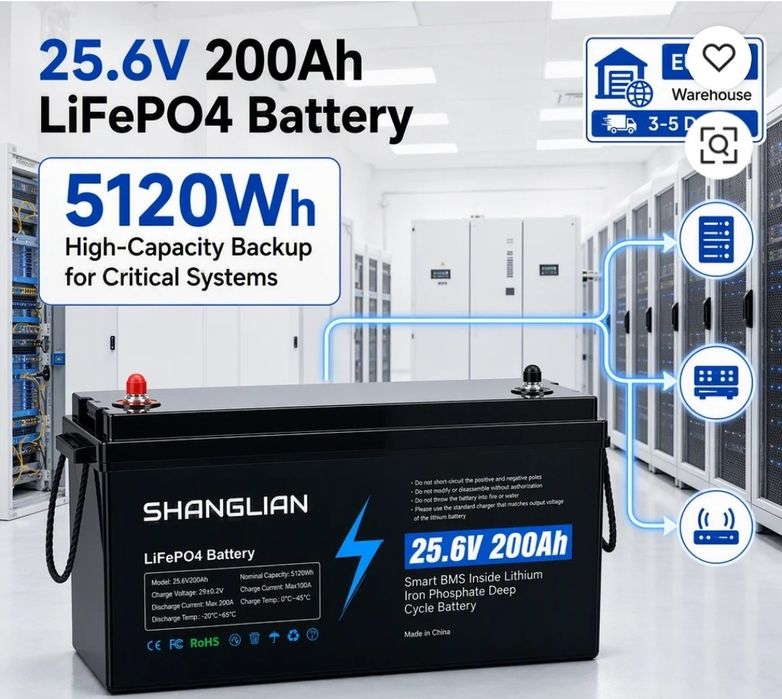 Magazyn energii ,akumlator -24v 200a 5.12kwh  /48v 100a 5.12kwh