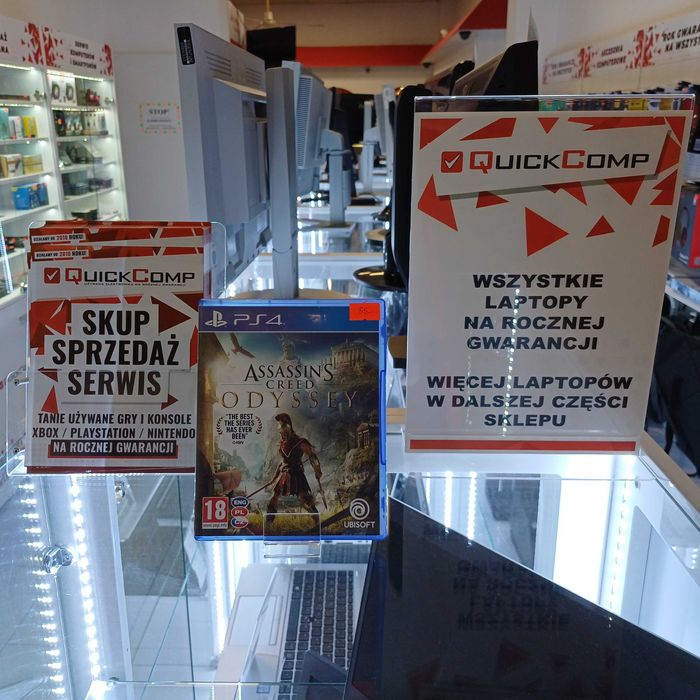 Gra PlayStation 4 PS4 / PS5 Assassin's Creed Odyssey Gwar 1 rok