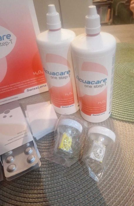 Aquacare płyn do soczewek twardych one step-T 2 z 3