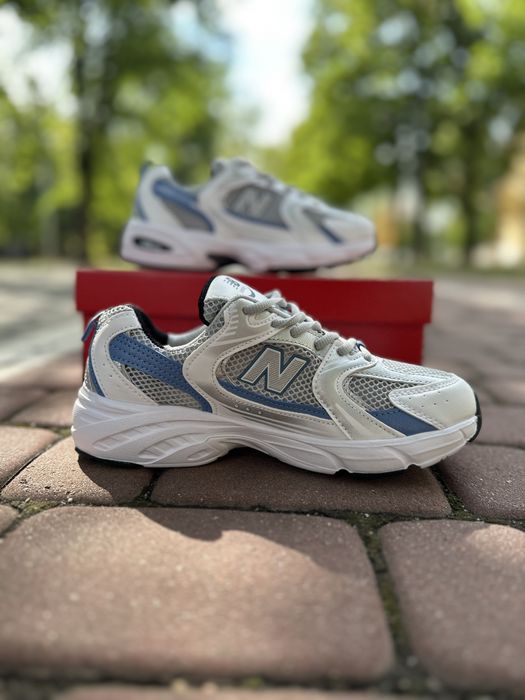 Кросівки New Balance 530 white steel blue жіночі