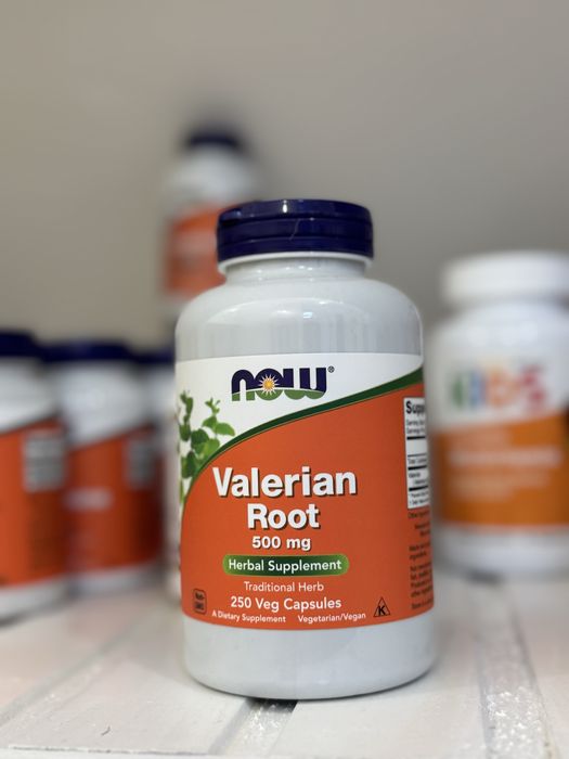 Now Foods, Valerian Root 500 мг (250 капс.), валериана, валеріана