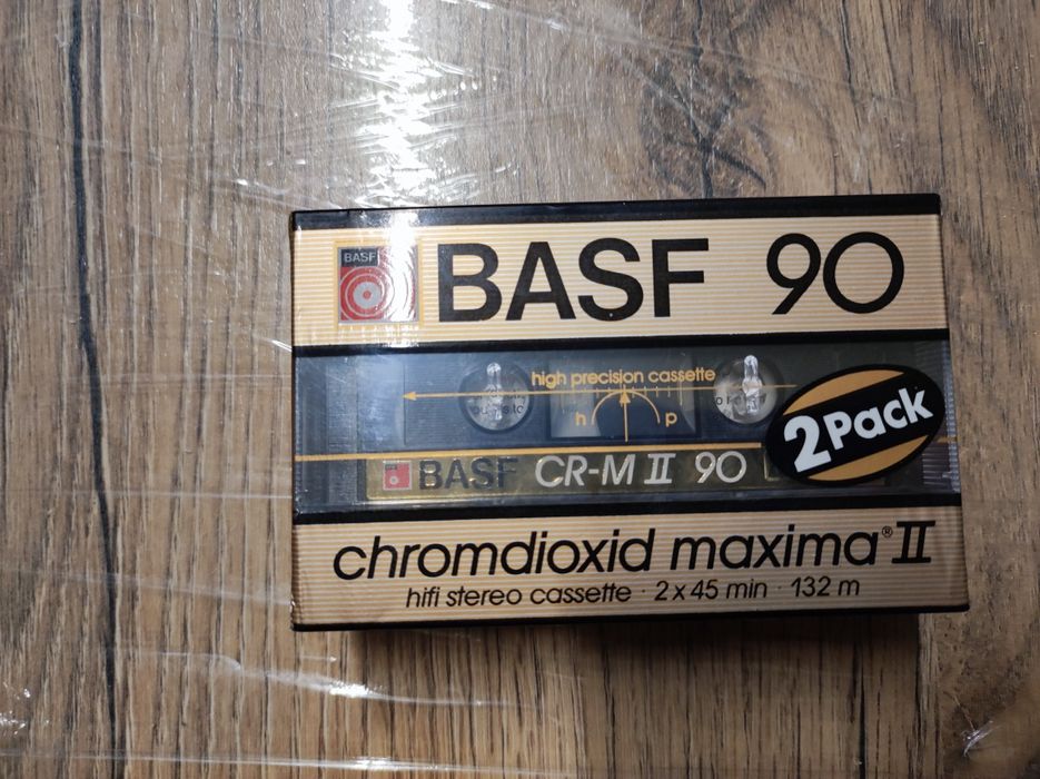 Kasety basf chromodioxid Maxima ii 90 2Pack