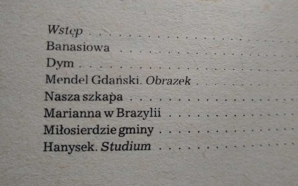 Opowiadania Maria Konopnicka