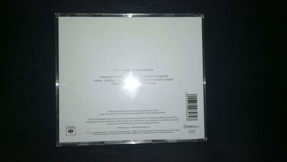 CD "Hand Over Your Loved Ones" de Wheatus (Como Novo)